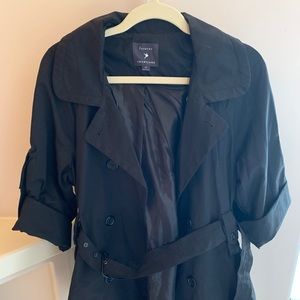 Short Sleeve Trench Coat